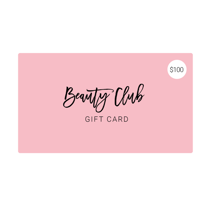 Beauty Club gift Card